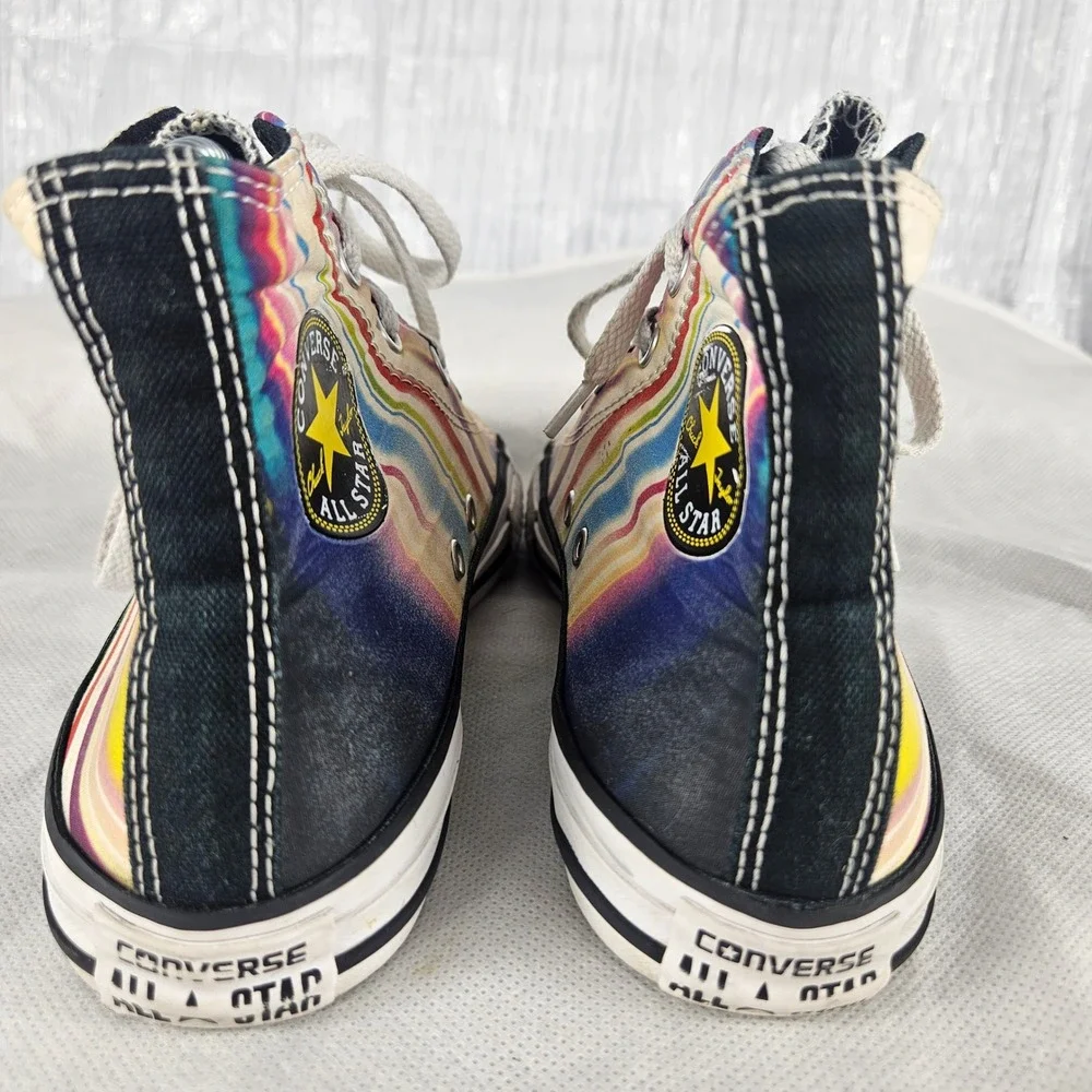 Converse‎ Chuck Taylor All Star High Top Rainbow Sneakers Youth 3.5 Womens 5-5.5